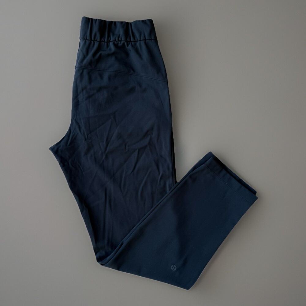 Lululemon on the Fly Sweatpants Women's 4 Black Comfy Loungewear Yoga ABC